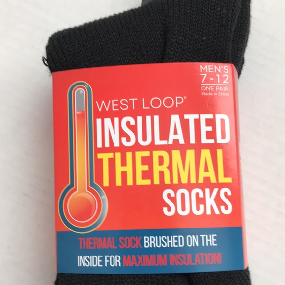 MENS WEST LOOP INSULATED THERMAL SOCKS - Picture 6 of 6